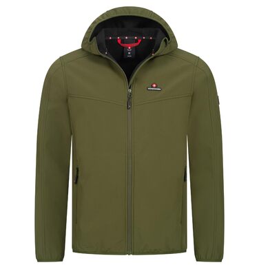 Чоловіча демісезонна куртка Softshell Höhenhorn Apberg для активного відпочинку та аутдору, зелена, розмір L