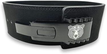 Пояс для пауерліфтингу BEAR GRIP Power Belt Elite Edition, преміум, подвійна застібка