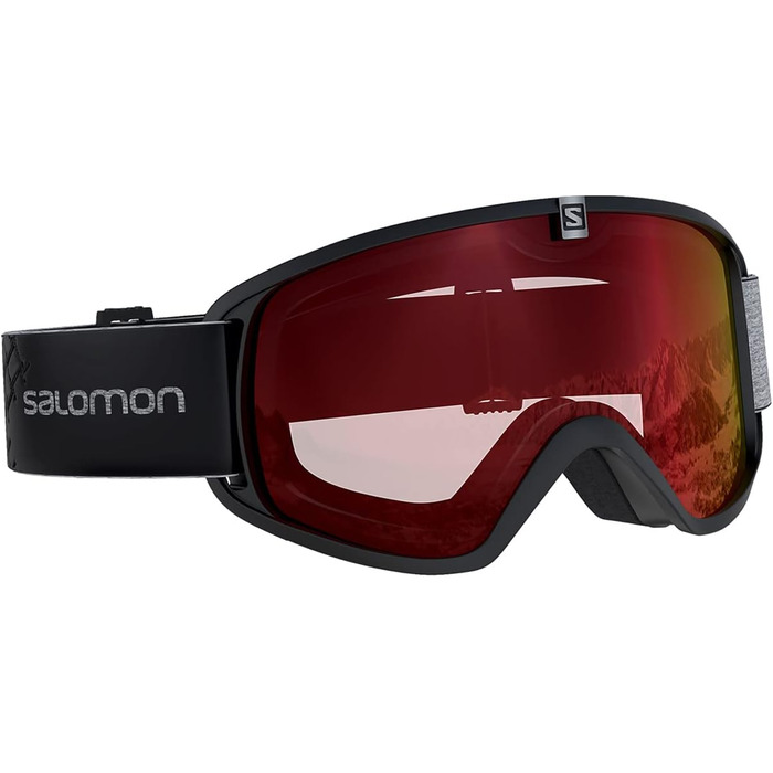 Чоловічі лижні окуляри Salomon Force Photo Black, фотохромні, чорні