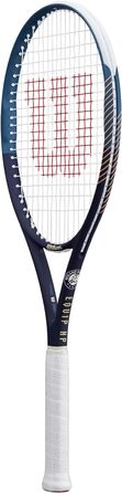 Тенісна ракетка Wilson Blade 101L V9 для дорослих, синьо-біла, розмір 4-1/8