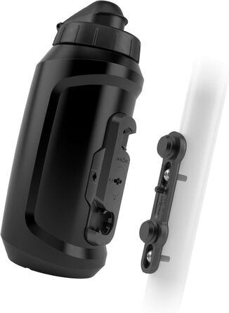 Пляшка для води Fidlock Twist з кріпленням, прозора, чорна, 600 мл та 750 мл