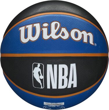 Баскетбольний м'яч Wilson NBA Team Tribute для дорослих, універсальний