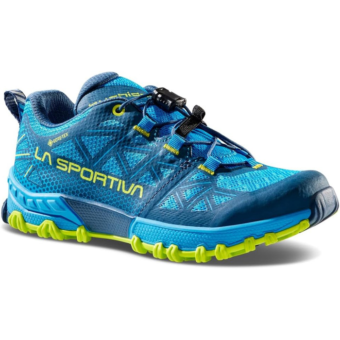 Кросівки трекінгові LA SPORTIVA Bushido II GTX Storm Blue Lime Punch, 30 EU