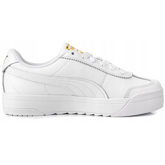Жіночі спортивні кросівки PUMA Roma Feminine, білі, шкіряні, р. 37