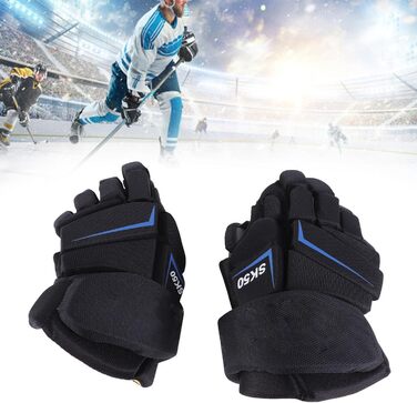 Ківш для хокею VGEBY, 1 пара. Дихаючі рукавички для хокею з захистом пальців, зручні рукавички з нейлону (22,86 см / 9 дюймів)