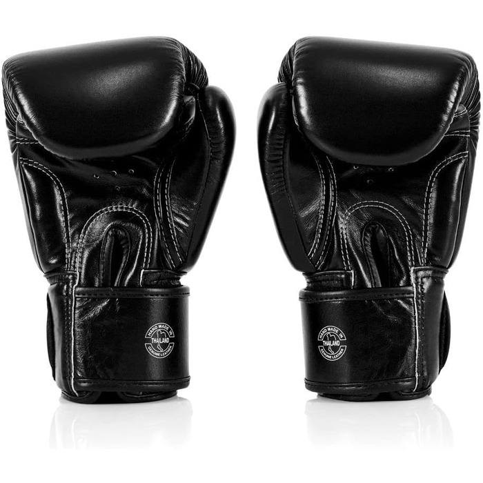 Боксерські рукавички Fairtex BGV1 ONE для муай-тай, 12 унцій, чорні