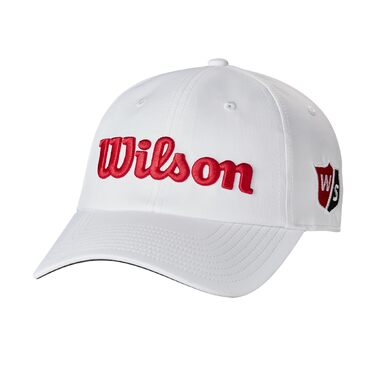 Чоловіча кепка для гольфу Wilson PRO TOUR, поліестер, біла, універсальний розмір