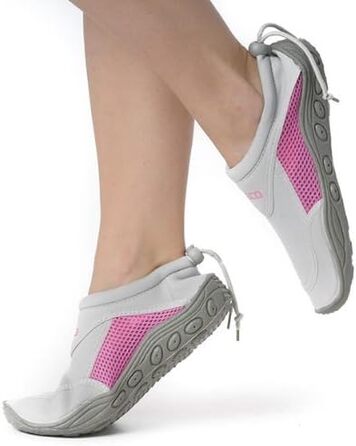 Шкарпетки для серфінгу та плавання Beco Unisex, 42 EU, сірий/рожевий