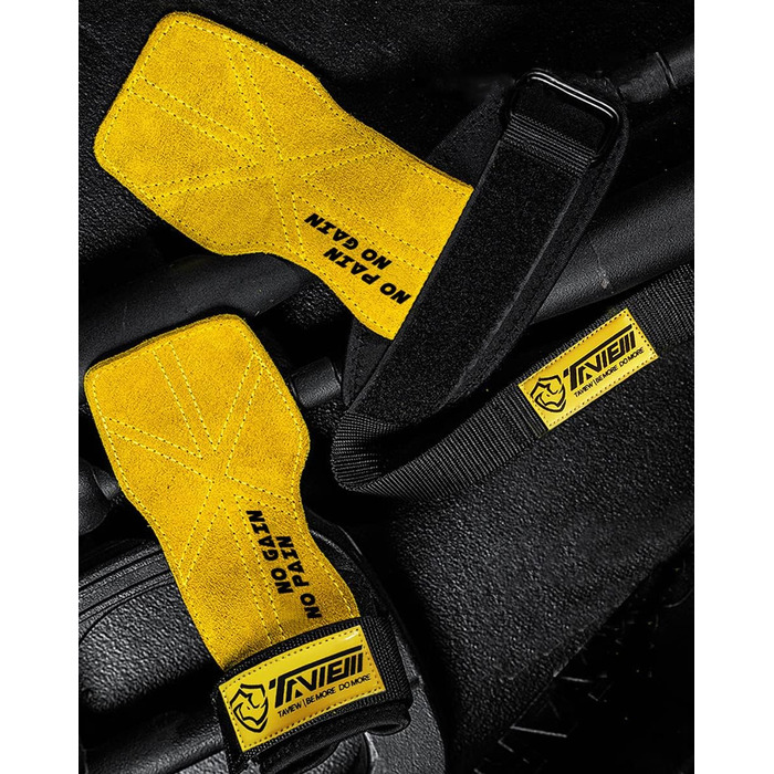 Налокітники для важкої атлетики TAVIEW Premium – підтримка хвату, альтернатива рукавичкам, фітнес, тренажерний зал