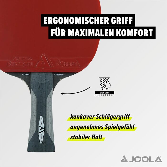 Професійна ракетка для настільного тенісу JOOLA INFINITY CARBON, MEGA CARBON, ROSSI CARBON, ITTF, для досвідчених гравців та змагань