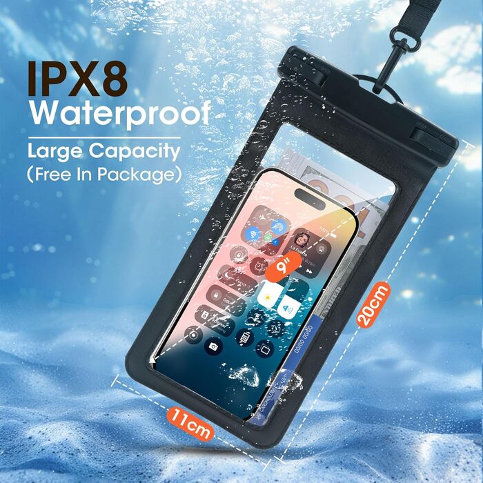 Водонепроникний рюкзак WELDUN 35L/50L Rolltop Dry Bag з IPX8 чохлом для телефону, для каякінгу, кану, кемпінгу, трекінгу, піших прогулянок, вітрильного спорту та інших водних видів спорту. Зелений колір.