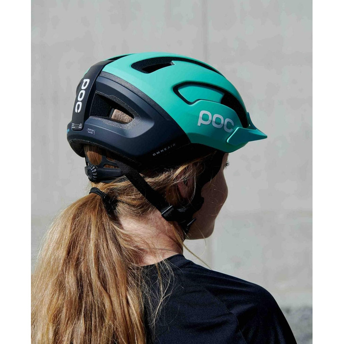 Велошолом POC Omne Air Resistance MIPS для міста та MTB, захист, зелений Fluorite, розмір S (50-56 см), модель 2021