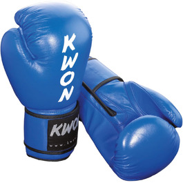 Боксерські рукавички Kwon Ergo Champ, затверджені WAKO, сині, 10 oz