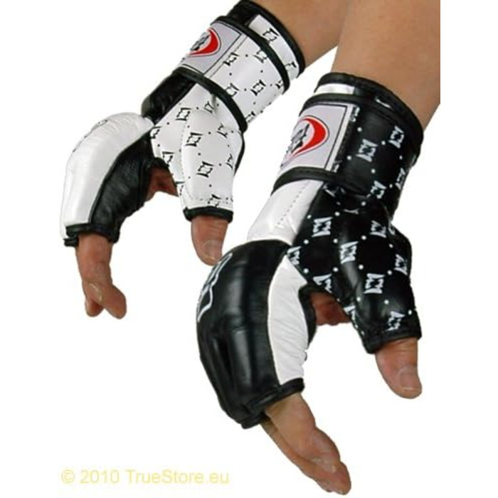 Боксерські рукавички Fairtex MMA Super Sparring FGV17, білі/чорні, XL