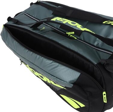 Ракетка для тенісу Babolat Pure Aero RH x12 (Сірий/Чорний/Жовтий) - професійна, для гри на корті