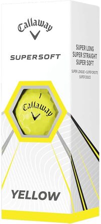 Гольф-м'ячі Callaway Supersoft 2021, преміум якість