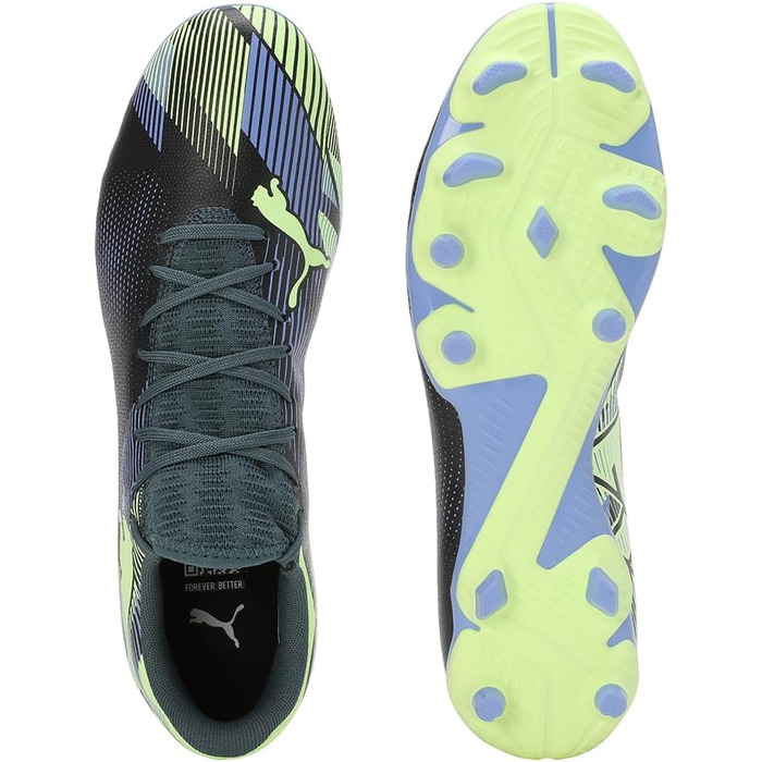 Кросівки футбольні PUMA Future 7 Play FG/AG (39 EU, сірий, фіолетовий, білий)