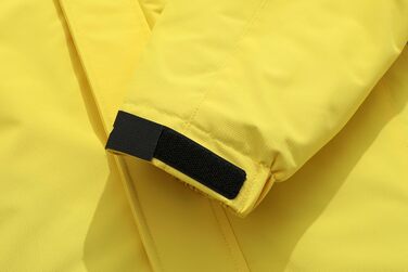 Чоловіча зимова куртка для сноуборду та лижного спорту, водонепроникна, вітрозахисна, з капюшоном, зелена (S, жовта)