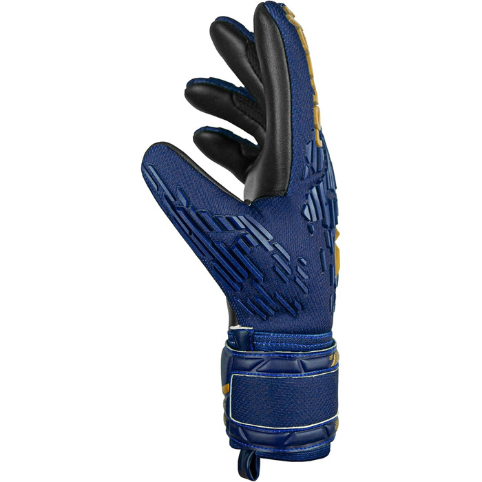 Воротарські рукавички Reusch Attrakt Freegel Silver, синьо-золоті, для дорослих, універсальні