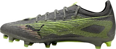 Футбольні бутси PUMA Ultra 5 Pro FG/AG (41 EU) - Матовий сріблястий, жовтий, червоний