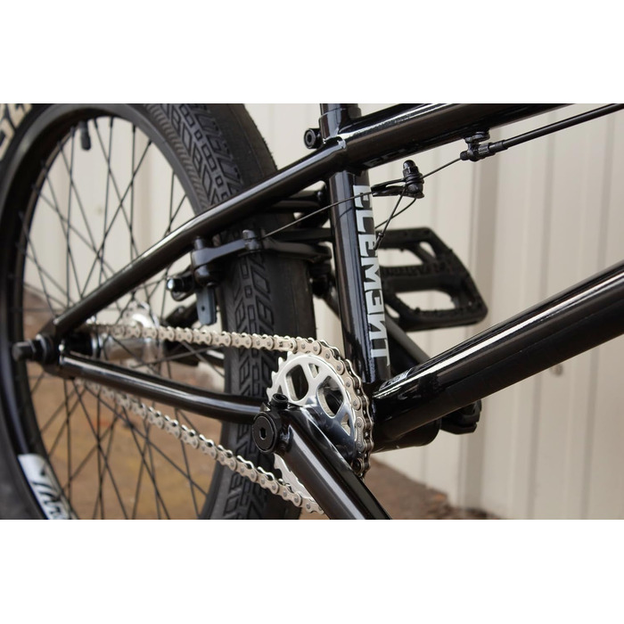 BMX велосипед Eastern Bikes Element 50,8 см, повністю хромомолібденова рама і вилка, чорний