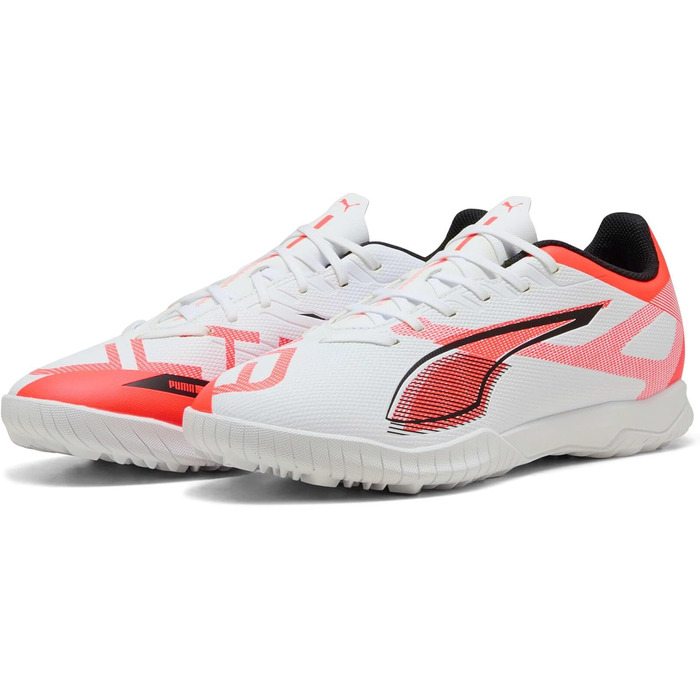 Кросівки футбольні PUMA Ultra 5 Play Tt (39 EU, Білий/Чорний/Червоний)