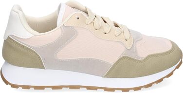 Жіночі спортивні кросівки Beige (40 EU) повсякденні, зручні, на шнурівках