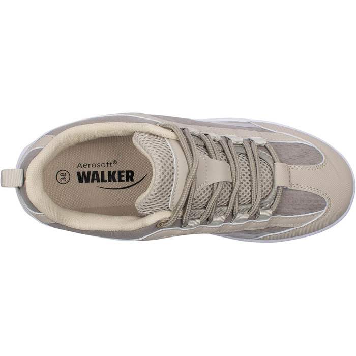 Взуття Aerosoft Walker Komfort: зручні шкарпетки з піною Memory Foam для жінок та чоловіків (бежевий, 39 EU)