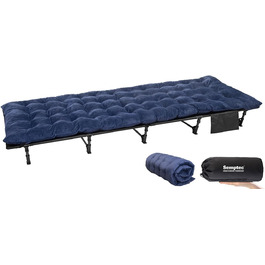 Кемпінгове ліжко Semptec Urban Survival Technology з XL-матрацом, до 120 кг, зручне, надувне
