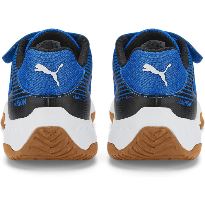 Дитячі спортивні зала Halenturnschuh PUMA Varion V Jr (35.5 EU, Puma Royal Puma White Gum)