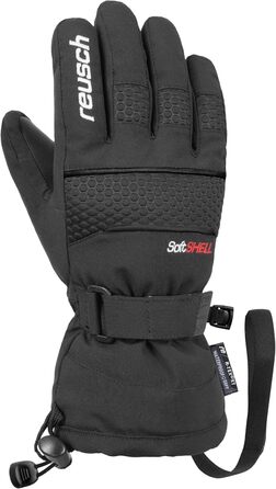 Дитячі зимові лижні рукавички Reusch Connor R-TEX XT, водонепроникні, вітрозахисні, дихаючі, чорні, для хлопчиків і дівчаток, розмір 3.5
