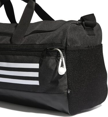 Сумка для тренувань adidas Essentials, унісекс, чорна/біла, розмір S