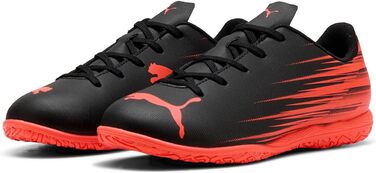 Дитячі футбольні бутси PUMA ATTACANTO II IT JR - чорно-білі, розмір 33 EU