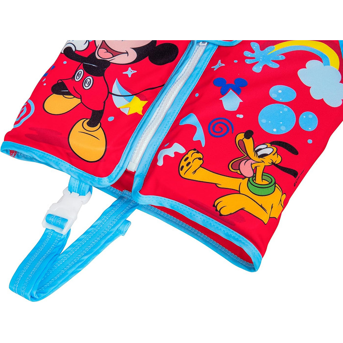 Дитячий жилет для плавання Bestway Swim Safe ABC Disney Junior Mickey & Friends, рівень B, 1-3 роки, червоний