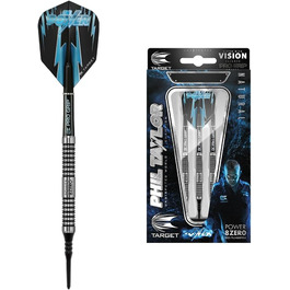 Дротики для дартсу Phil Taylor POWER 8Zero Soft, 18 г, 1 шт.