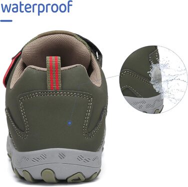 Дитячі трекінгові кросівки Mishansha для активного відпочинку: легкі, зручні, зелені (37 EU)