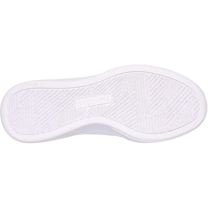 Жіночі кеди Skechers Cordova Classic Best Behavior білого кольору з рожевою облямовою, шкіряні, розмір 38 EU