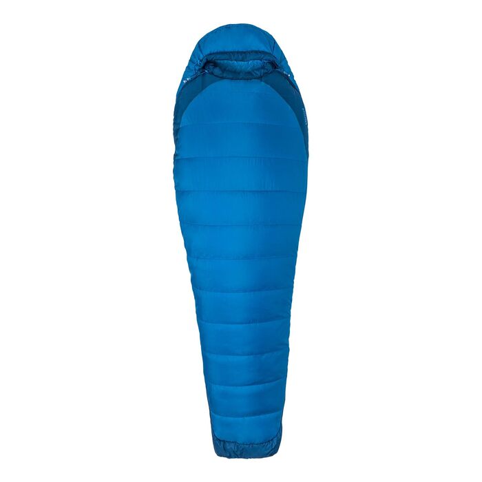 Спальний мішок Marmot Trestles Elite Eco 20 - легкий, теплий 3-сезонний для кемпінгу та трекінгу, Estate Blue/Classic Blue