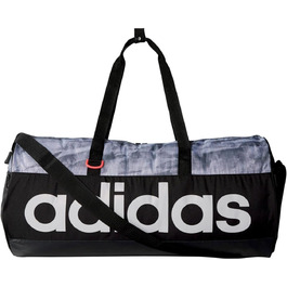 Спортивна сумка adidas Linear Performance Teambag Graphic Medium, чорна, 50 л, 59x29x29 см (AI9120)