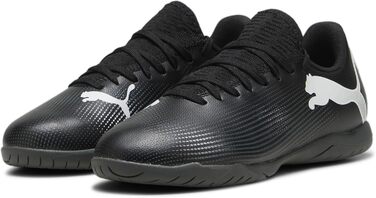 Дитячі футбольні бутси PUMA Future 7 Play It Jr - чорно-білі, 31 EU
