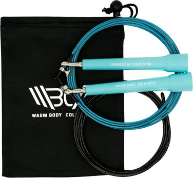 Регульоване скакалка Speed-Spring для чоловіків та жінок, для важкої атлетики, боксу, фітнесу, занять спортом у приміщенні та на вулиці (Блакитний)