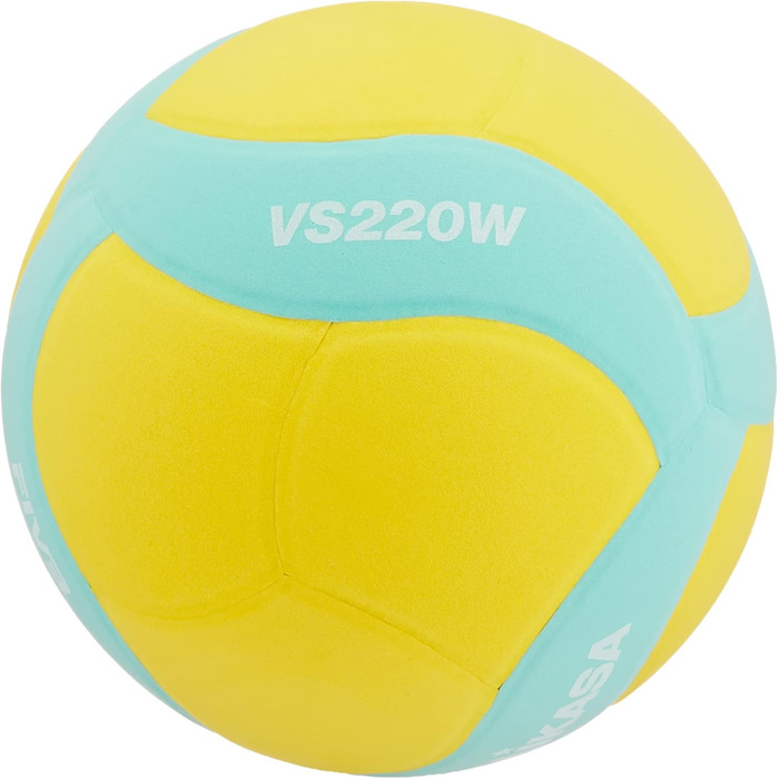 Волейбольний м'яч Mikasa VS220W-Y-G_5, розмір 5, жовтий, унісекс