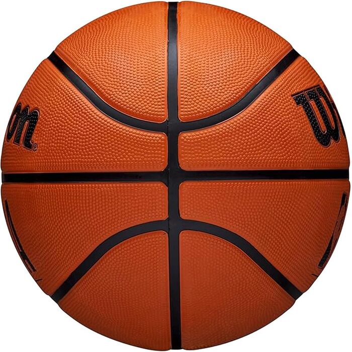 М'яч баскетбольний Wilson NBA Authentic Series Outdoor Braun, розмір 6