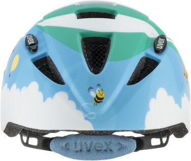 Дитячий велосипедний шолом uvex Kid 2 cc, легкий, розмір 46-52 см, регульований, з можливістю встановлення LED, матовий Ballon