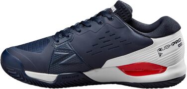 Кросівки для тенісу Wilson Rush Pro Ace Clay WRS332740, 44 EU, Navy/Blazer White/Infrared