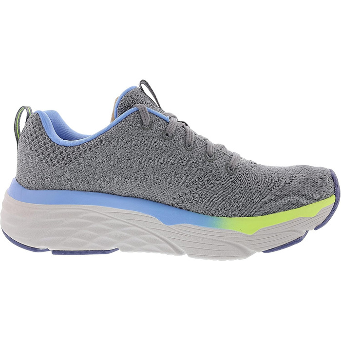 Жіночі кросівки для бігу Skechers Max Cushioning Elite Destination Point (Сірий, Синій, 37.5 EU)