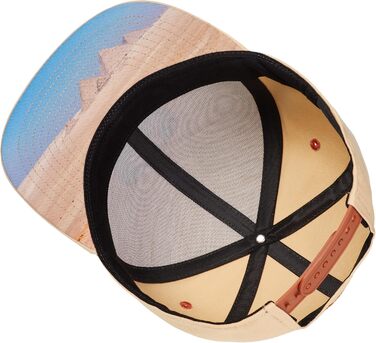 Кепка-снэпбек Cadency унісекс з прямим козирком, регульований розмір, бежевий