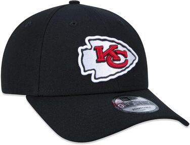 Кепка New Era 9Forty Curved Snapback з логотипом NFL - чорна, універсальний розмір