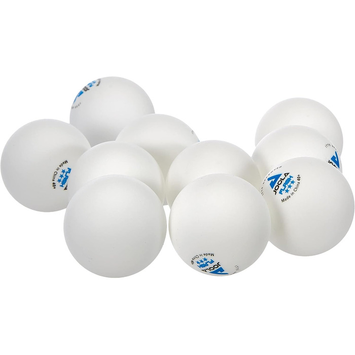 Преміум тенісні м’ячі JOOLA Flash White 40+, білі, 72 шт.