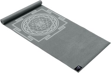 Килимок для йоги Yogistar Yogimat Basic Sri Yantra графітовий